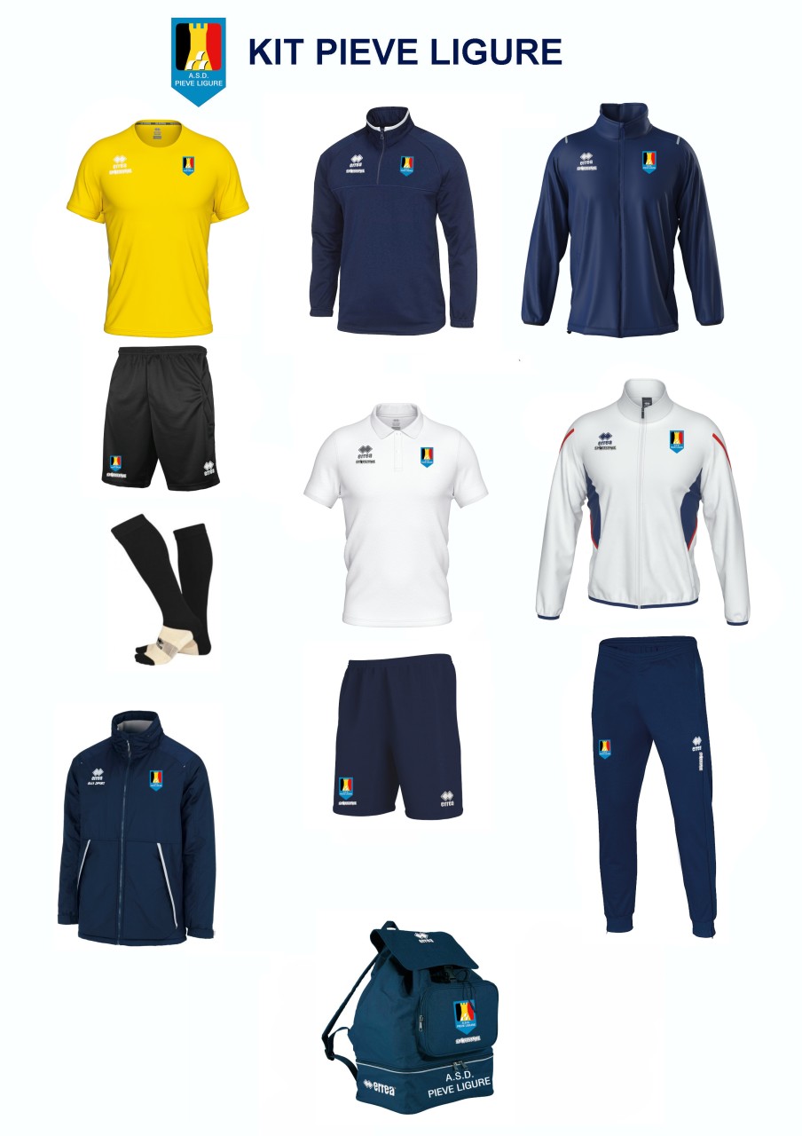 Kit completo PORTIERE con zaino