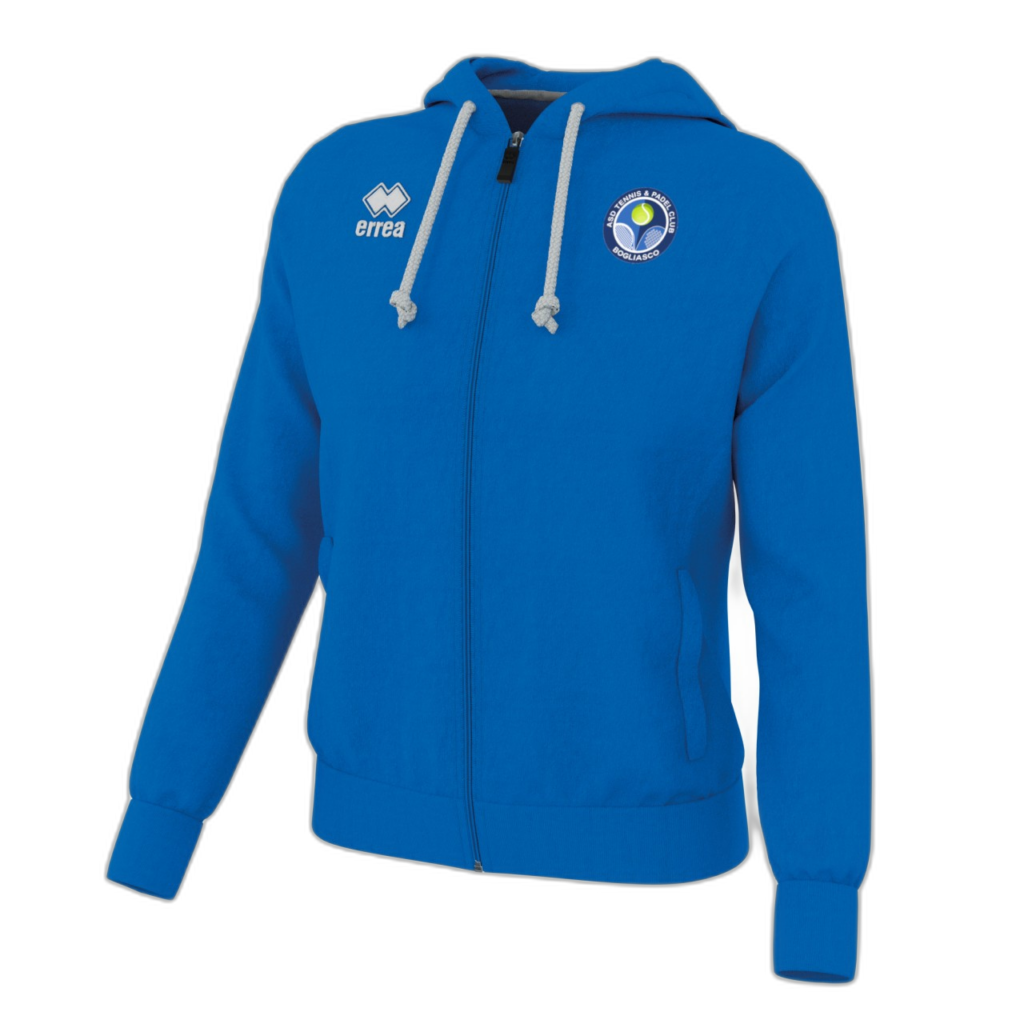 Felpa donna Wita Royal con cappuccio TC Bogliasco