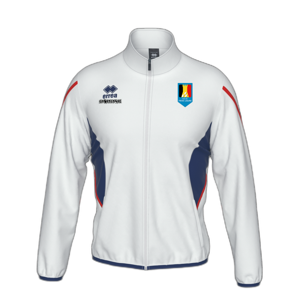 Felpa CHRISTOPHER bianco blu PIEVE