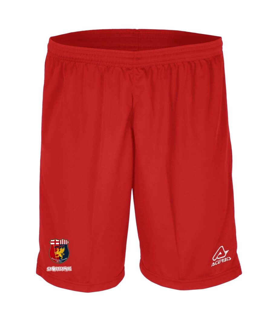 Pantaloncino allenamento ALL LOKAR rosso LITTLE CLUB SAN FRUTTUOSO
