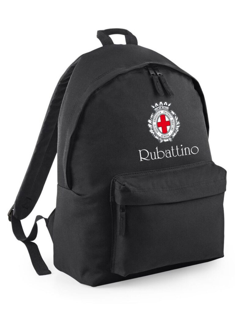 Zaino nero Rubattino BG125J