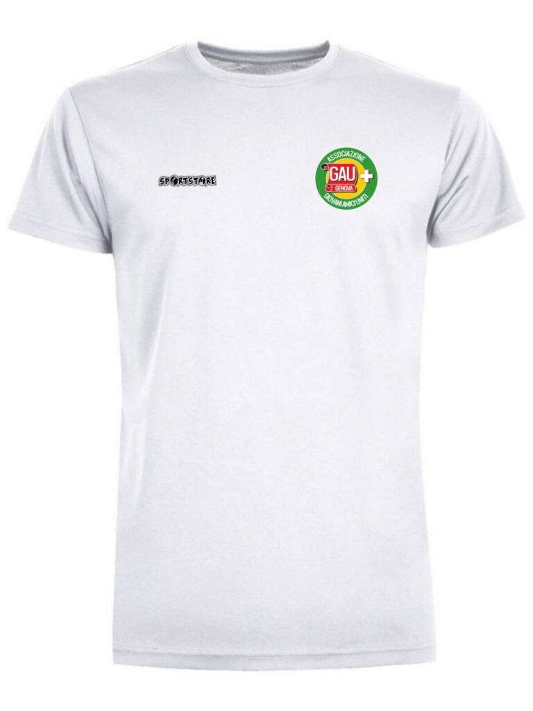 T-shirt bs010 cotone bianca G.A.U.