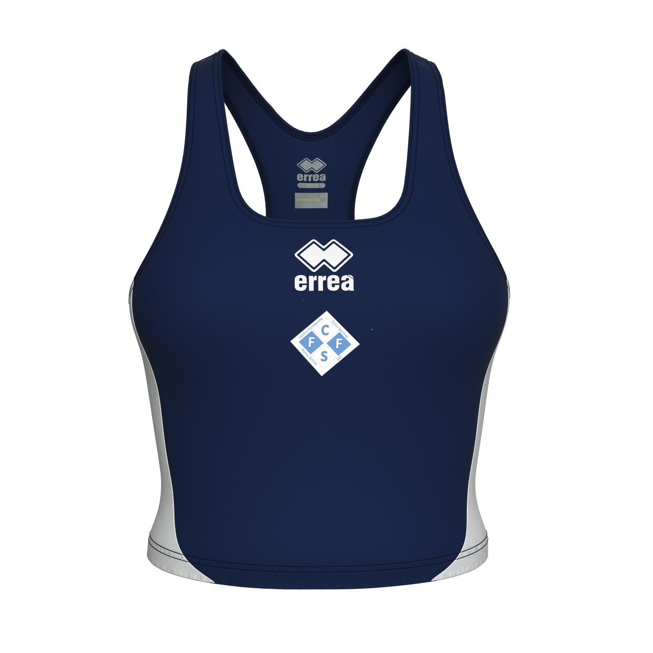 Top Errea Elaine Extra navy C.f.f.s. ginnastica