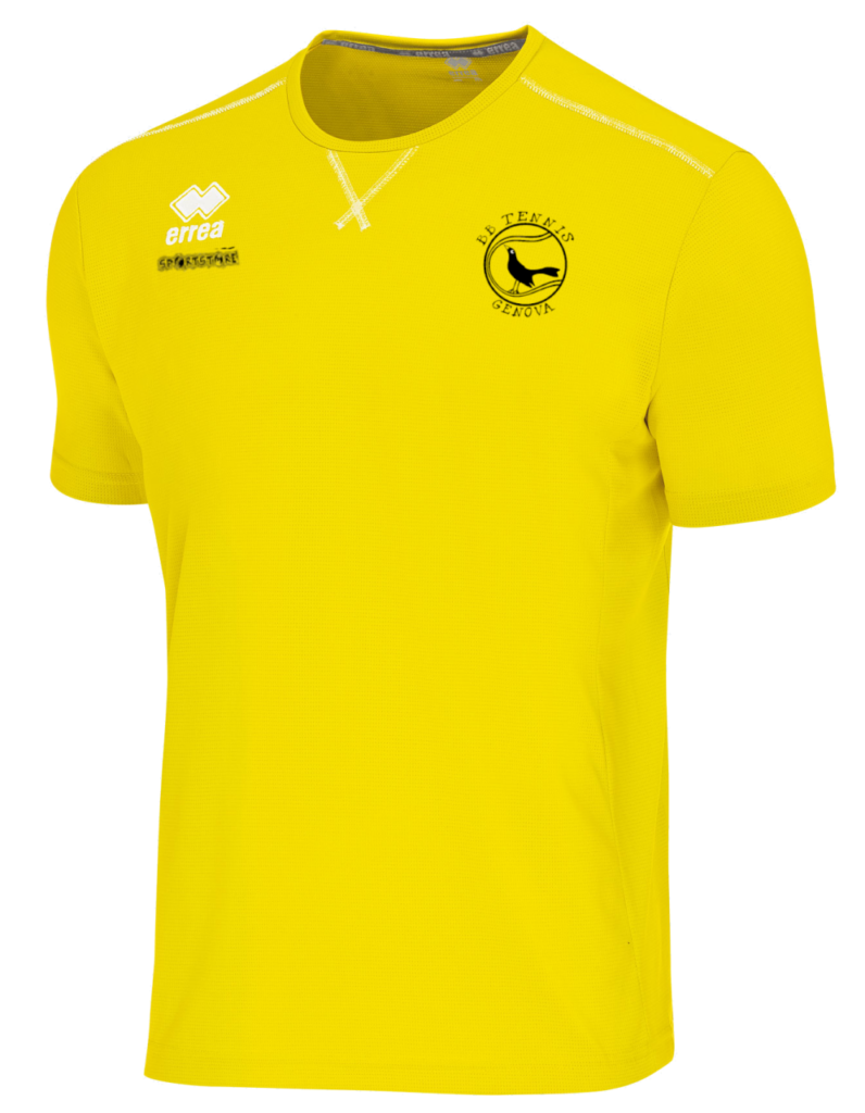 Maglia uomo everton gialla fluo BB tennis