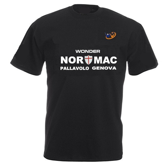 t-shirt cotone Wonder nero