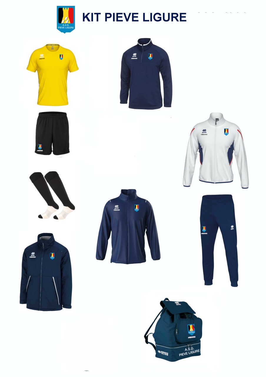 KIT PORTIERE con zaino pieve
