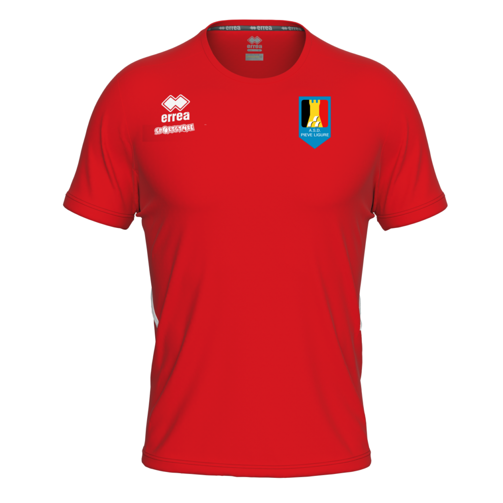 Maglia allenamento m/c marvin rossa PIEVE