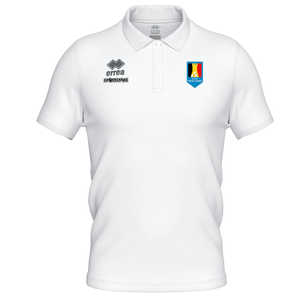 Polo COTONE ERREA bianco PIEVE
