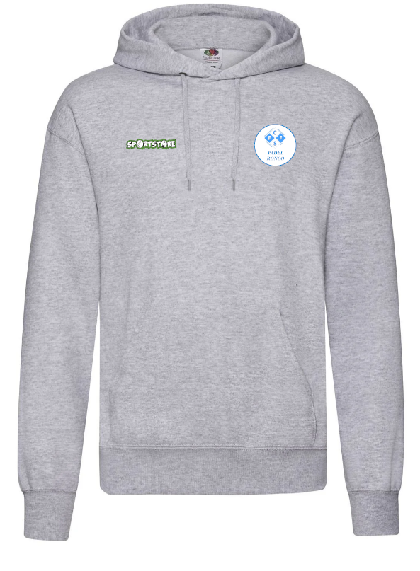 Felpa Con Cappuccio Leggera Junior grigio melange fr620090