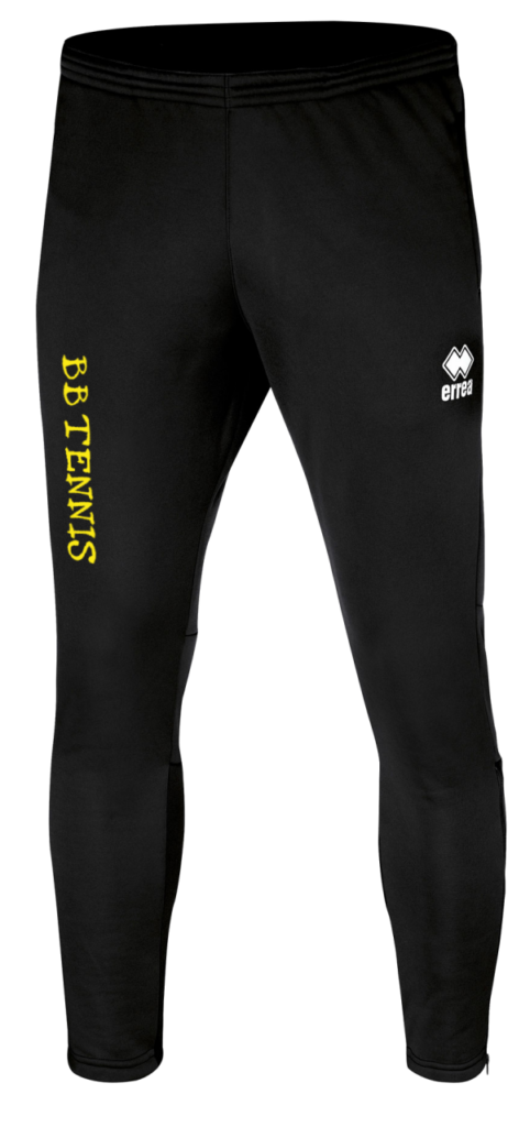Pantalone Flann nero BB Tennis