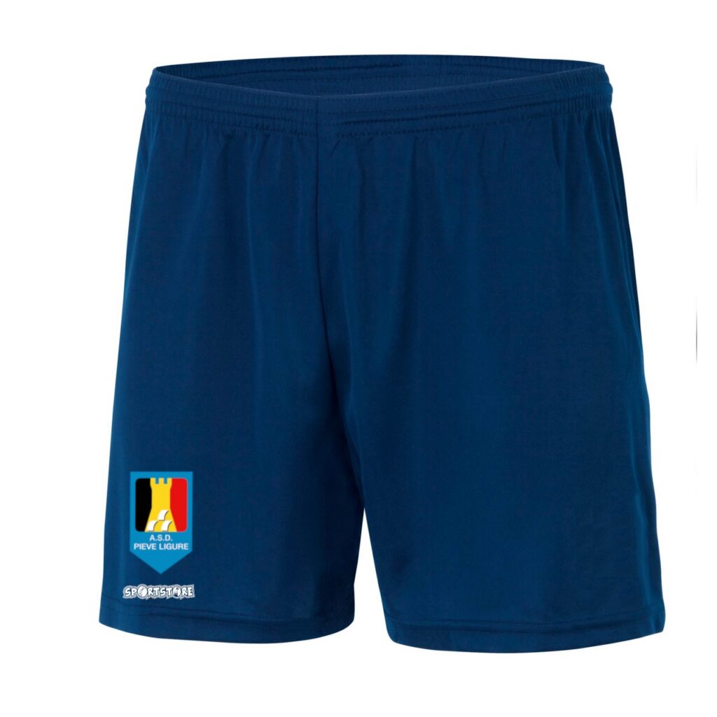 Pantaloncino allenamento navy PIEVE