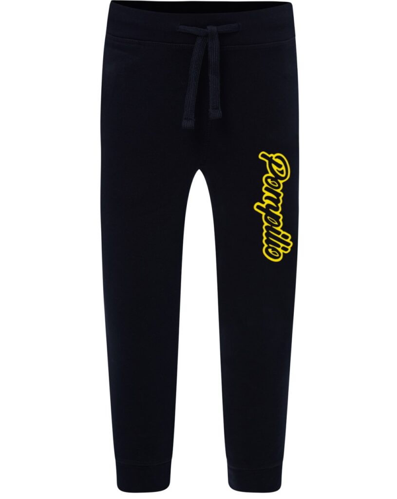 Pantalone rappresentanza felpato navy Pompilio