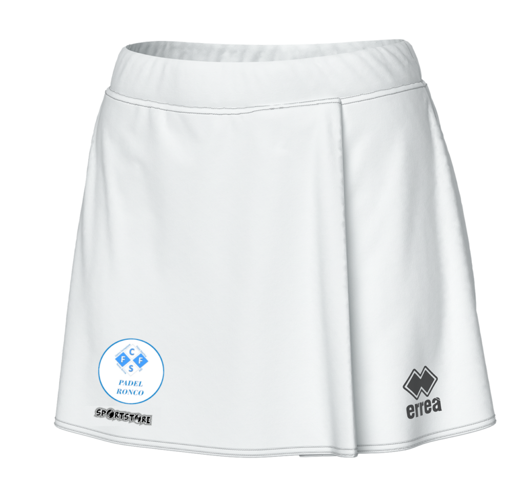 Gonnellino Perla bianco Padel Ronco