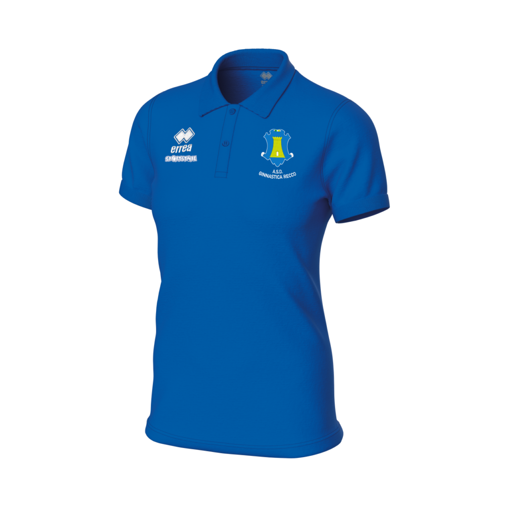 Polo di rappresentanza royal EVO LADIES Ginnastica Recco