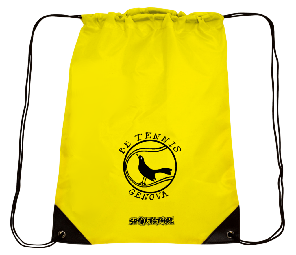 Sacca nylon gialla BB Tennis