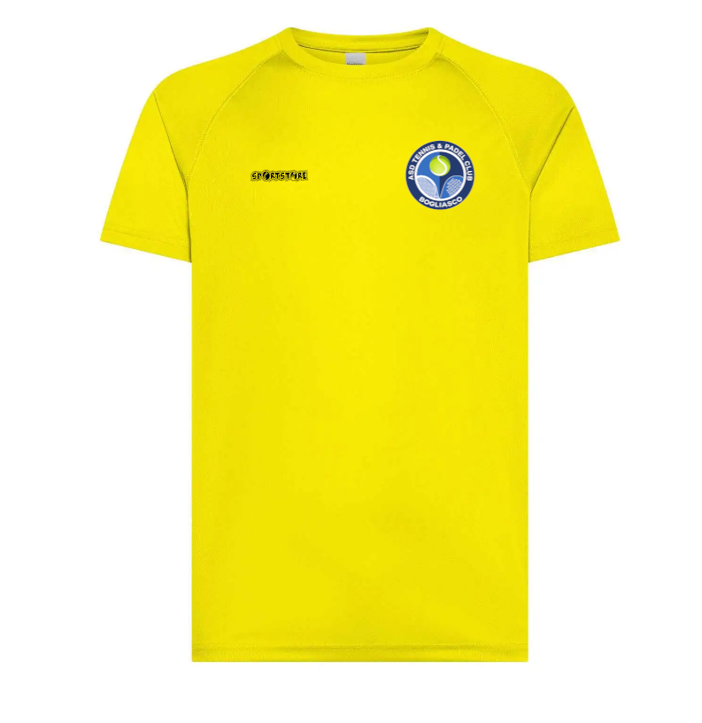 T-shirt tecnica SP 100 GIALLA sole T.c. BOGLIASCO