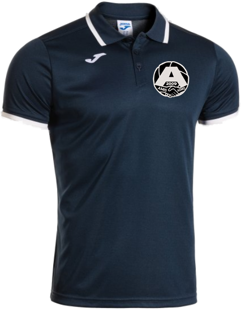 Polo Combi Premium Navy con logo ADMO 2026/27